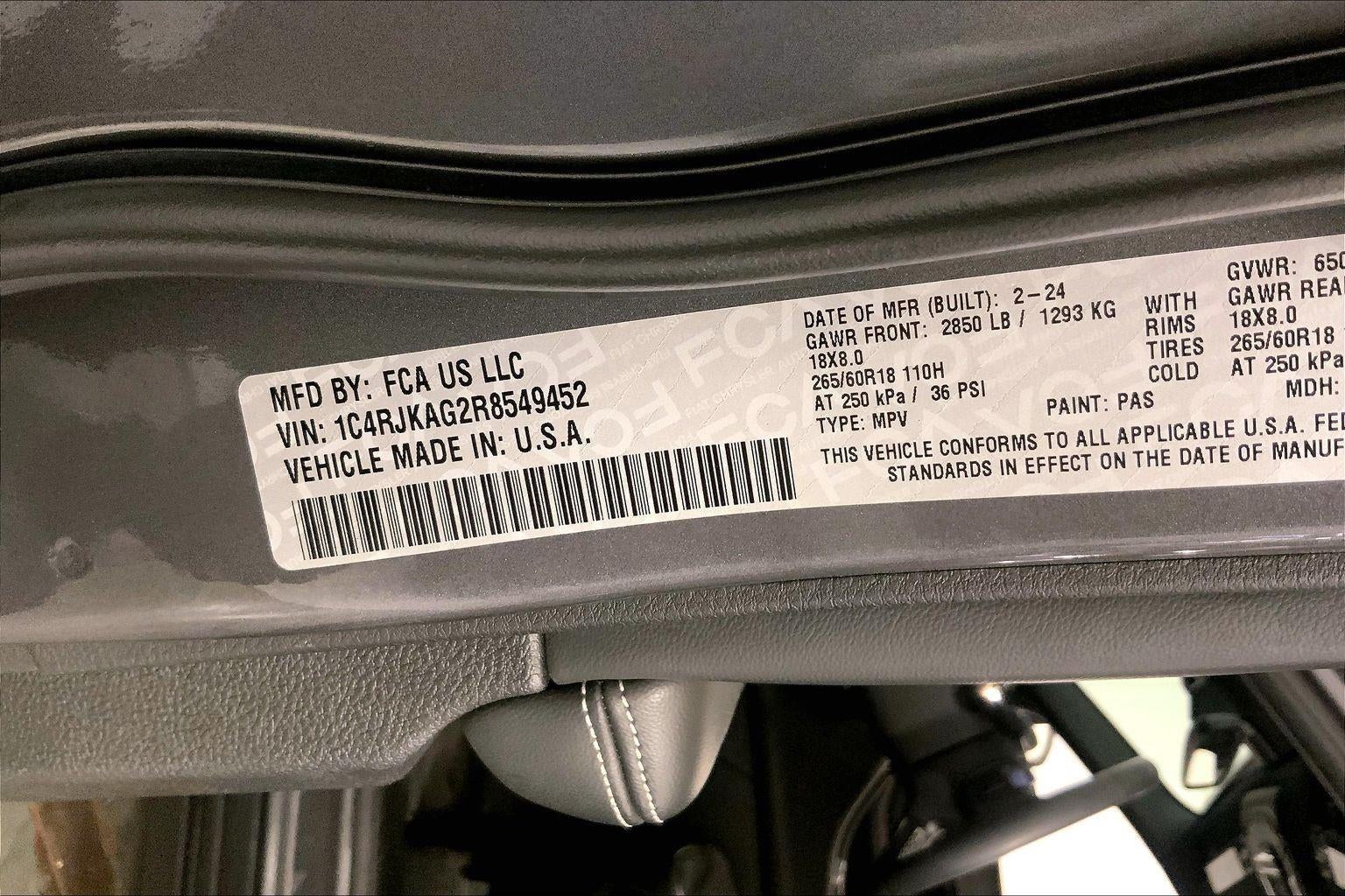 2024 Jeep Grand Cherokee L Altitude