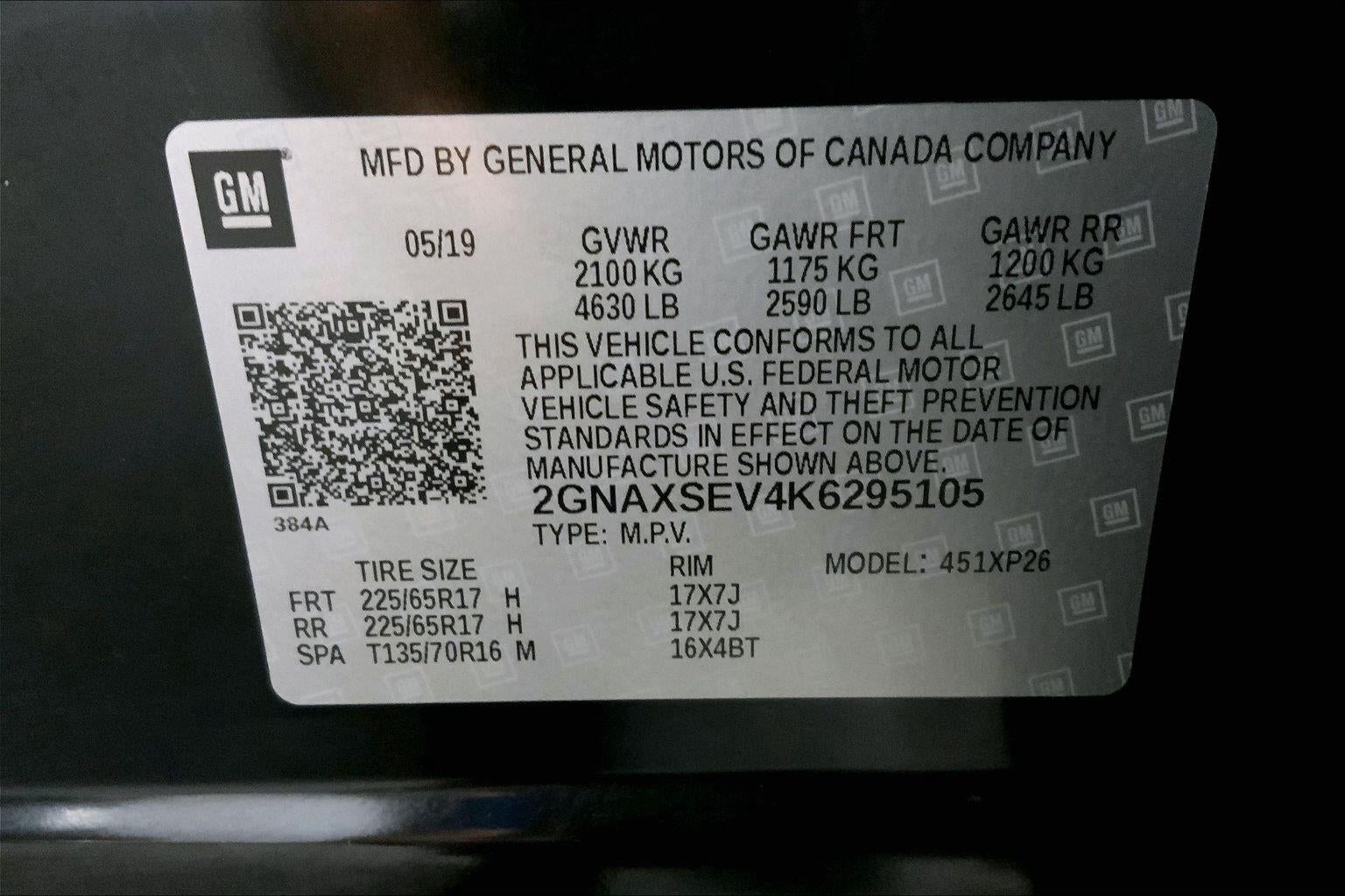 2019 Chevrolet Equinox LS