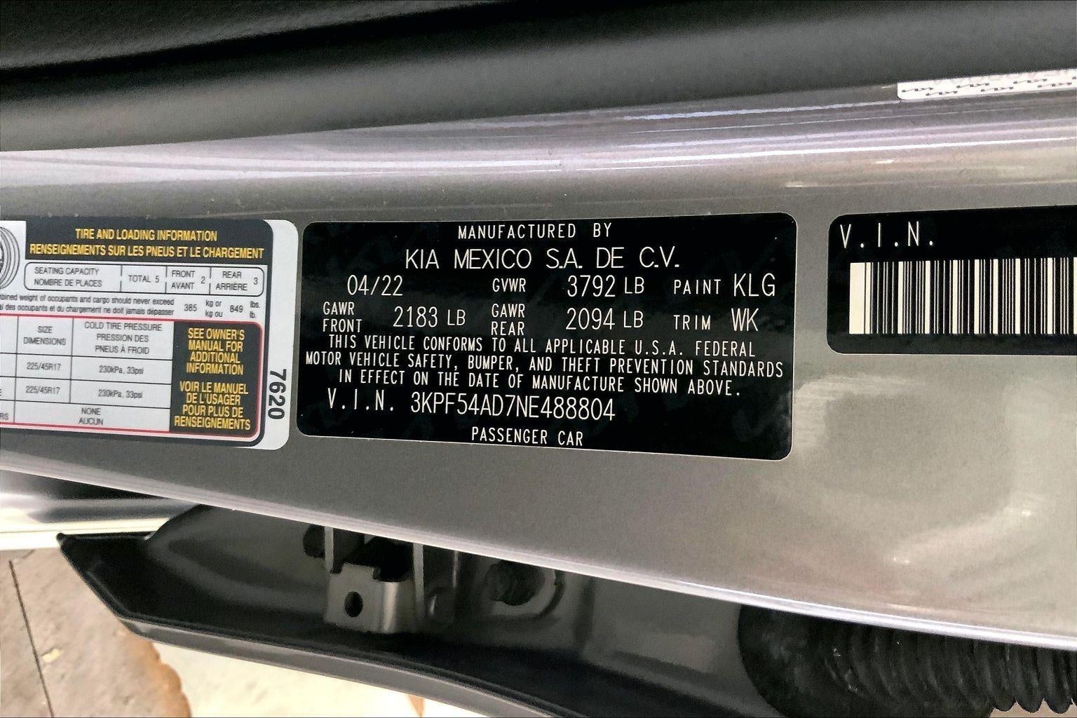 2022 Kia Forte GT-Line