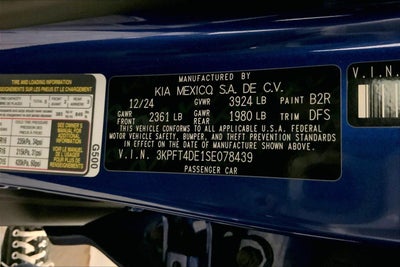 2025 Kia K4 LXS