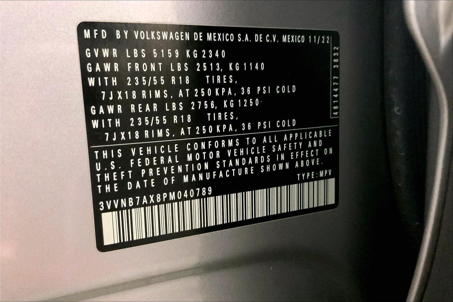 2023 Volkswagen Tiguan SE