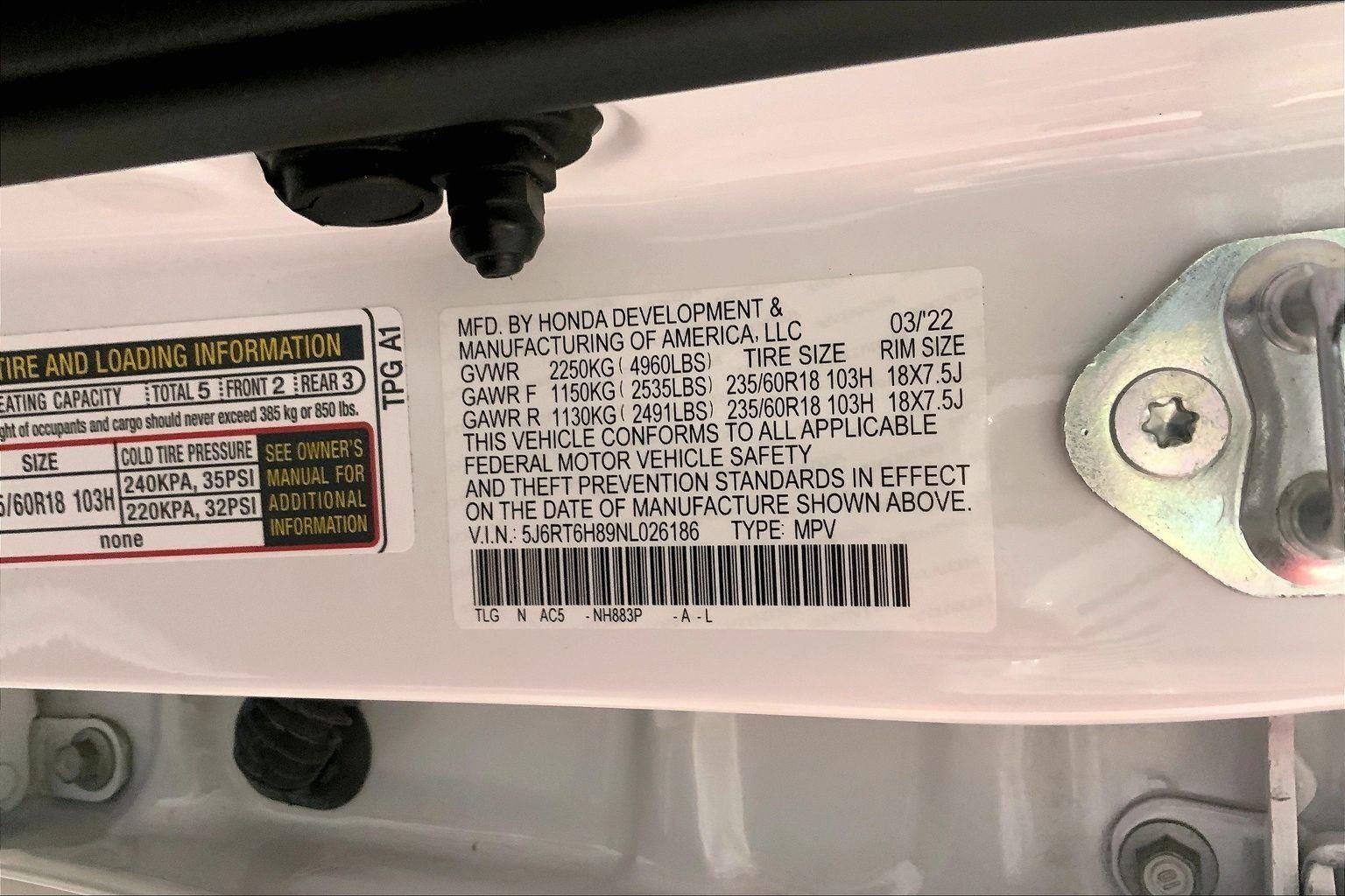 2022 Honda CR-V Hybrid EX-L
