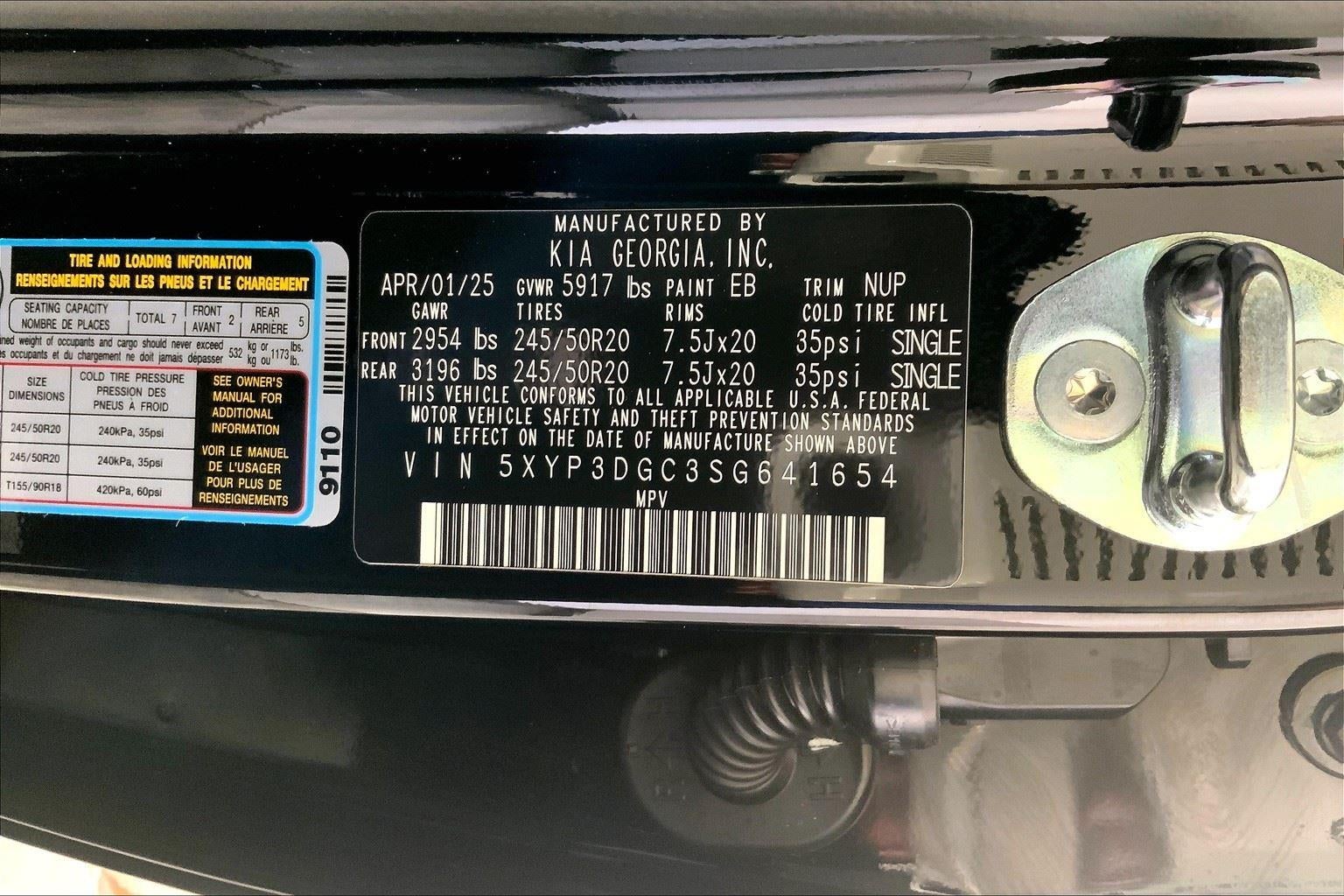 2025 Kia Telluride EX