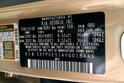 2027 Kia Telluride X-Line EX