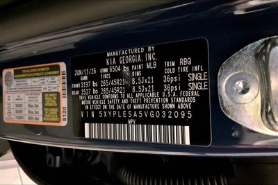 2027 Kia Telluride Hybrid X-Line SX Prestige