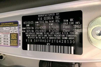 2026 Kia Sorento X-Line EX