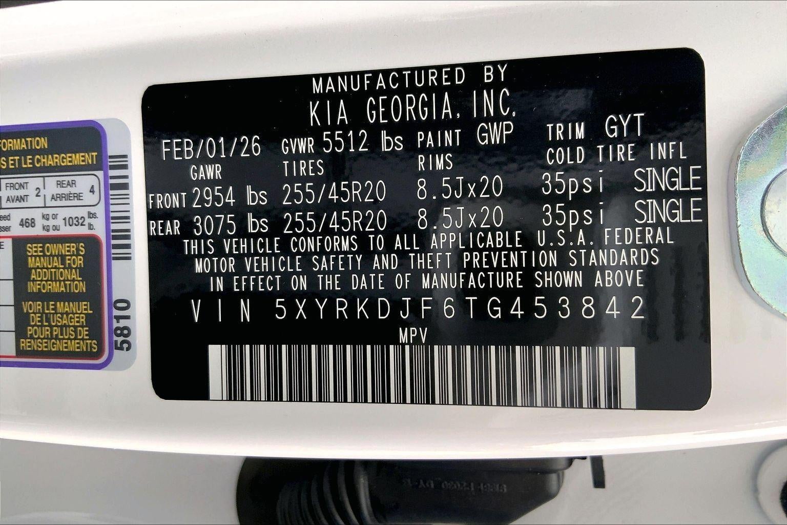 2026 Kia Sorento X-Line SX
