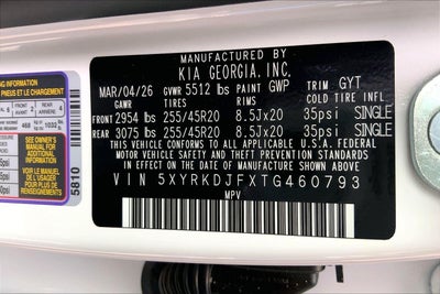 2026 Kia Sorento X-Line SX