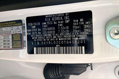 2026 Kia Sorento S