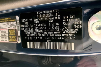 2026 Kia Sorento S