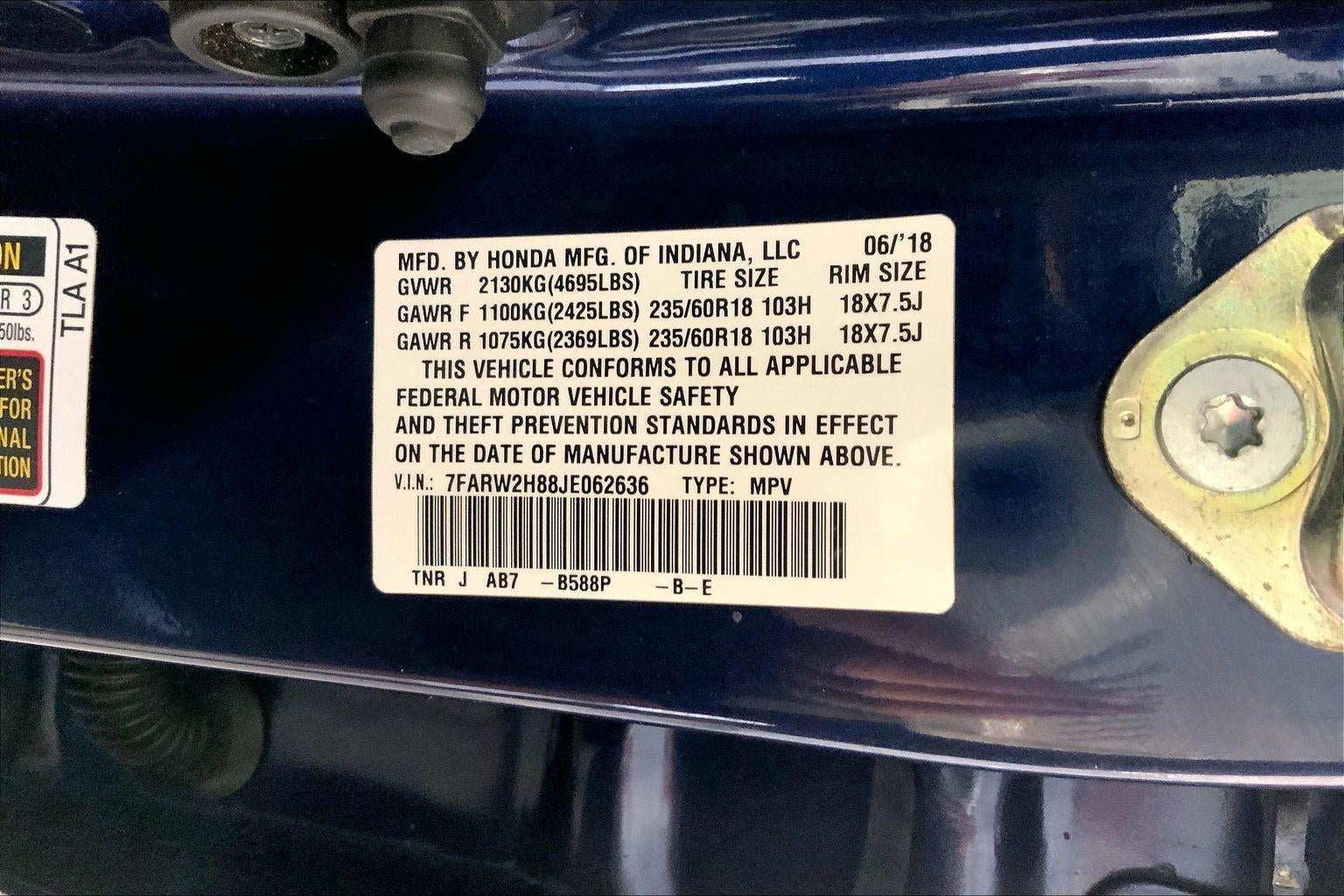 2018 Honda CR-V EX-L