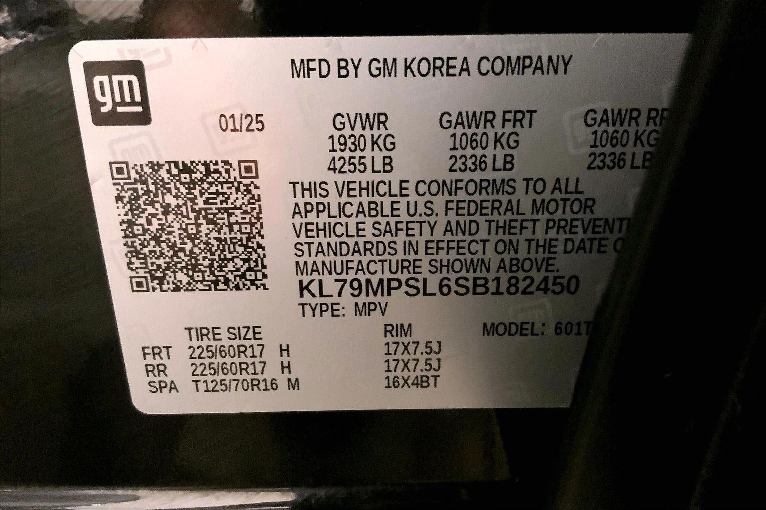 2025 Chevrolet Trailblazer LT