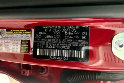 2026 Kia K5 GT-Line