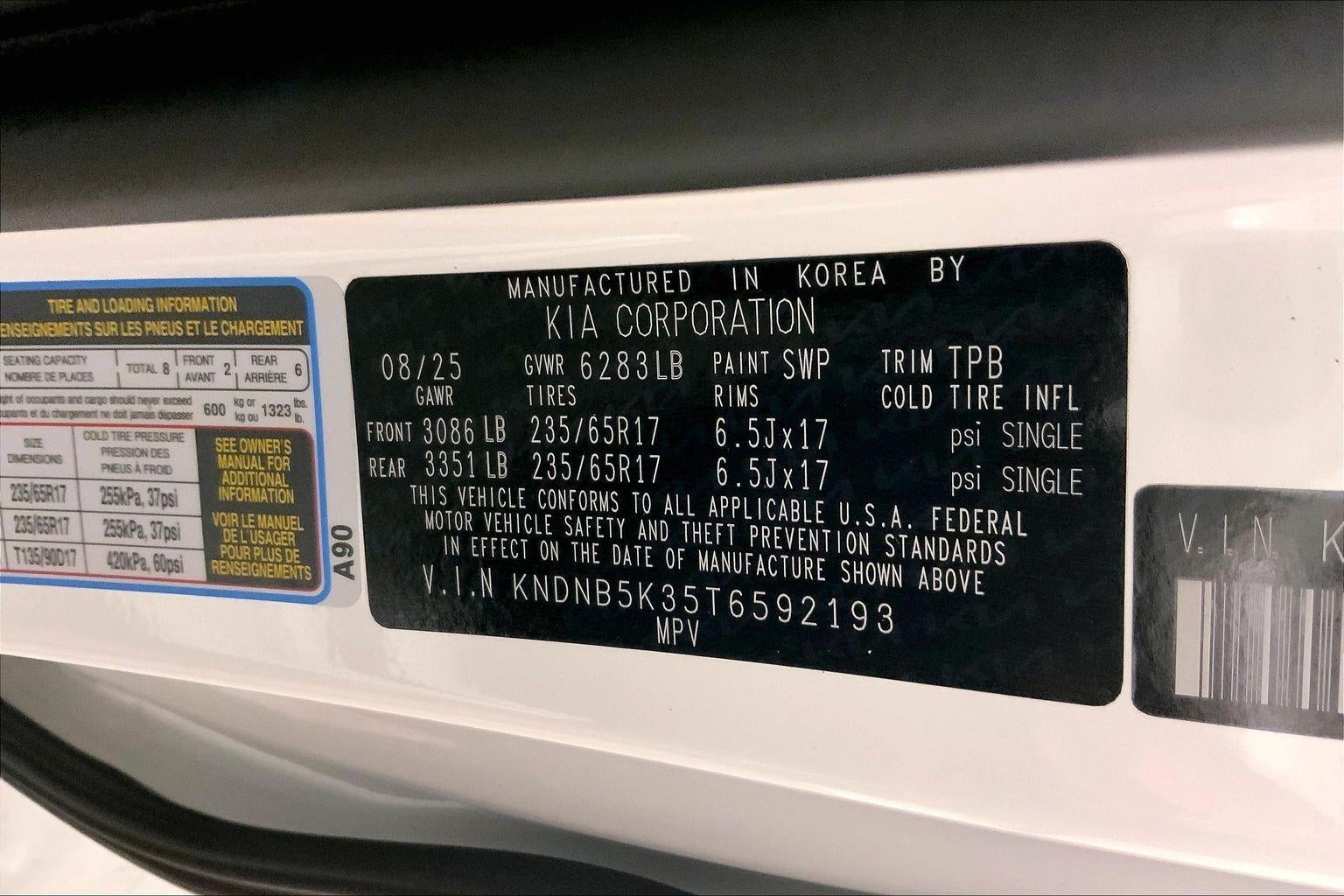 2026 Kia Carnival LXS