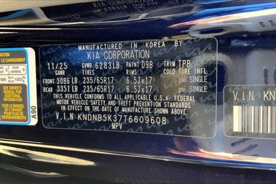 2026 Kia Carnival LXS