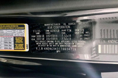 2026 Kia Carnival EX