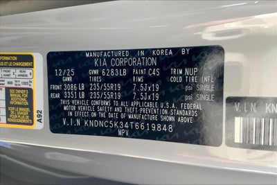 2026 Kia Carnival EX