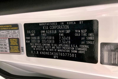 2026 Kia Carnival SX Prestige