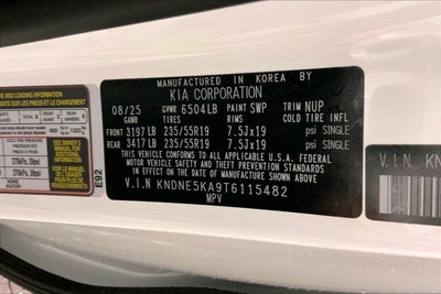 2026 Kia Carnival Hybrid SX