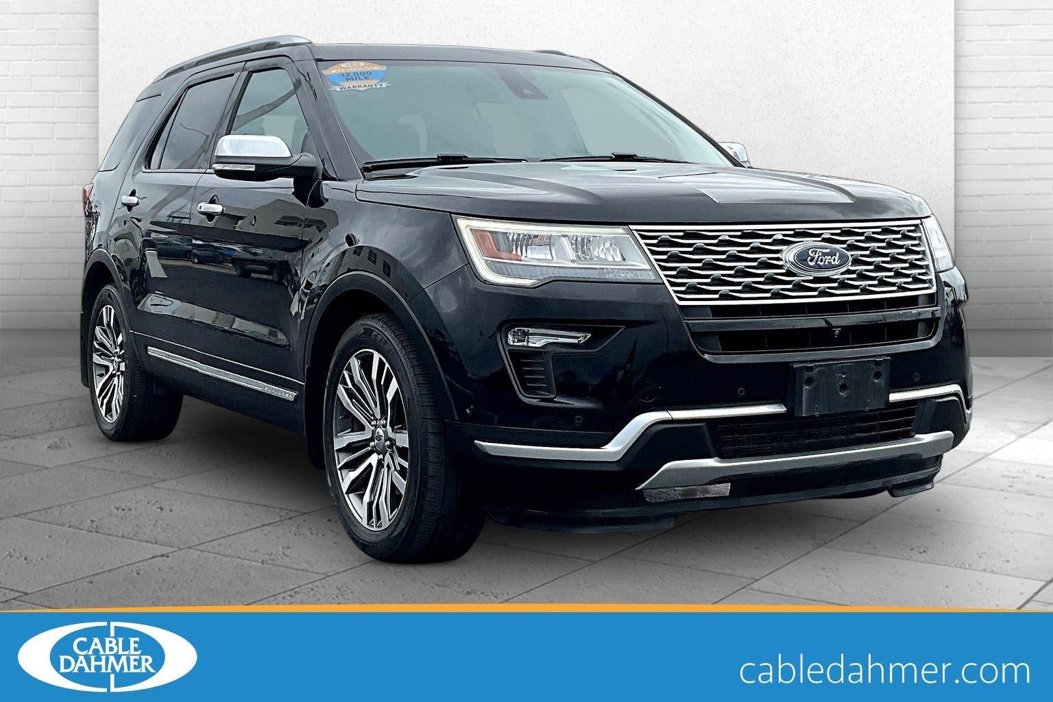 2018 Ford Explorer Platinum