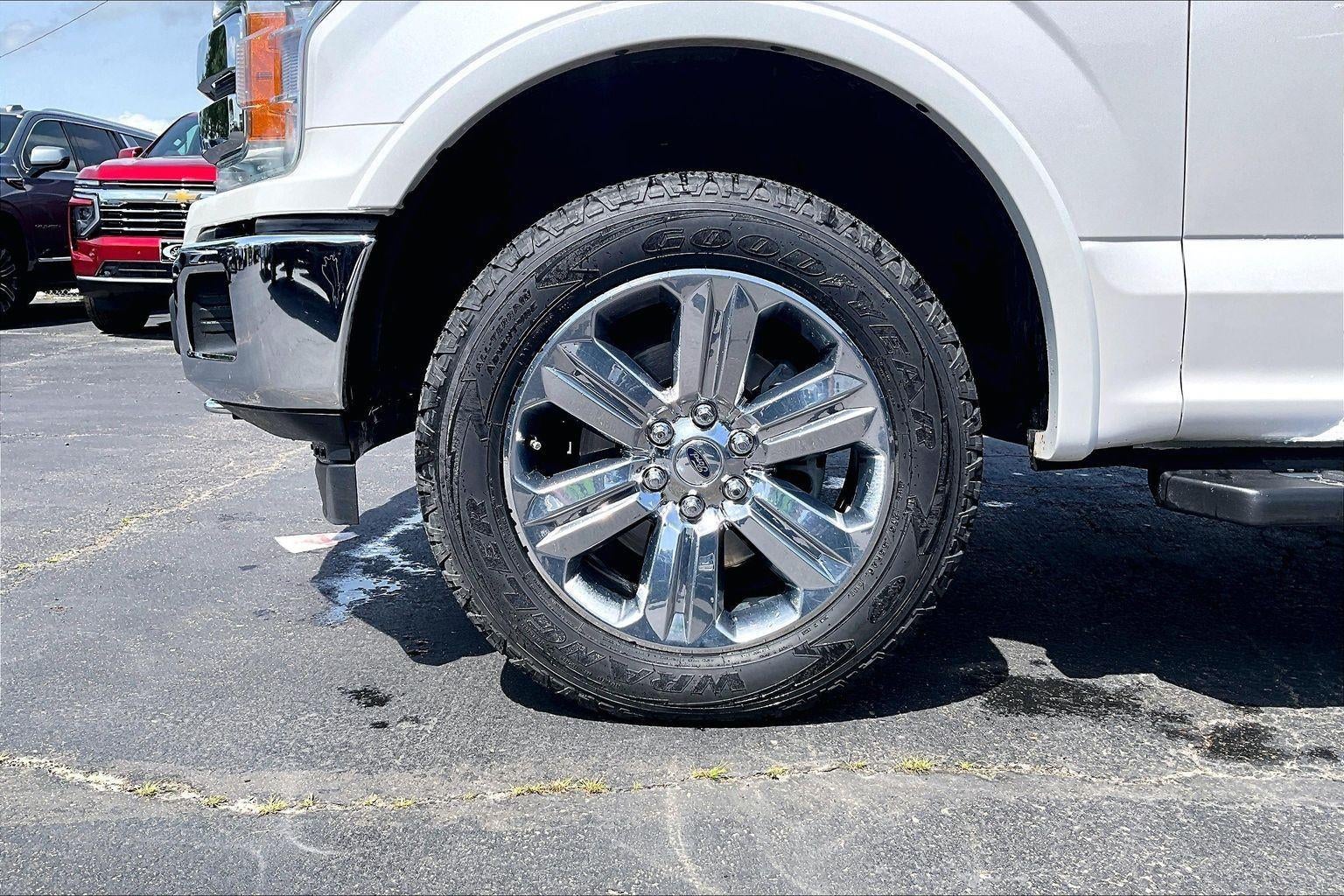 Used 2018 Ford F-150 Lariat with VIN 1FTEW1E58JKE14146 for sale in Kansas City
