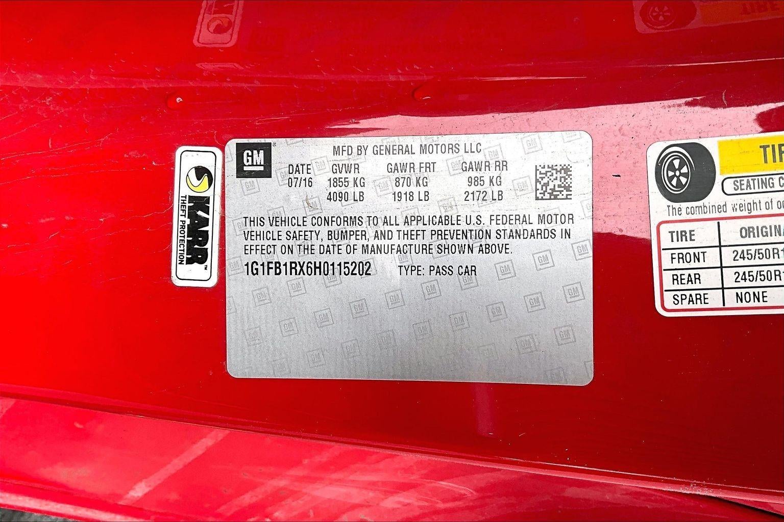 2017 Chevrolet Camaro 1LT