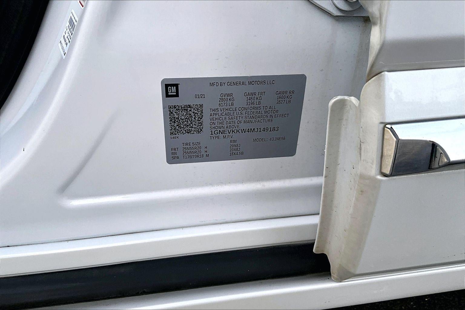 2021 Chevrolet Traverse Premier