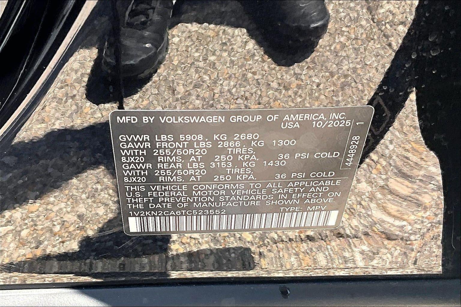 2026 Volkswagen Atlas 2.0T SE w/Technology