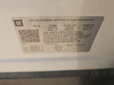 2018 Chevrolet Equinox Premier