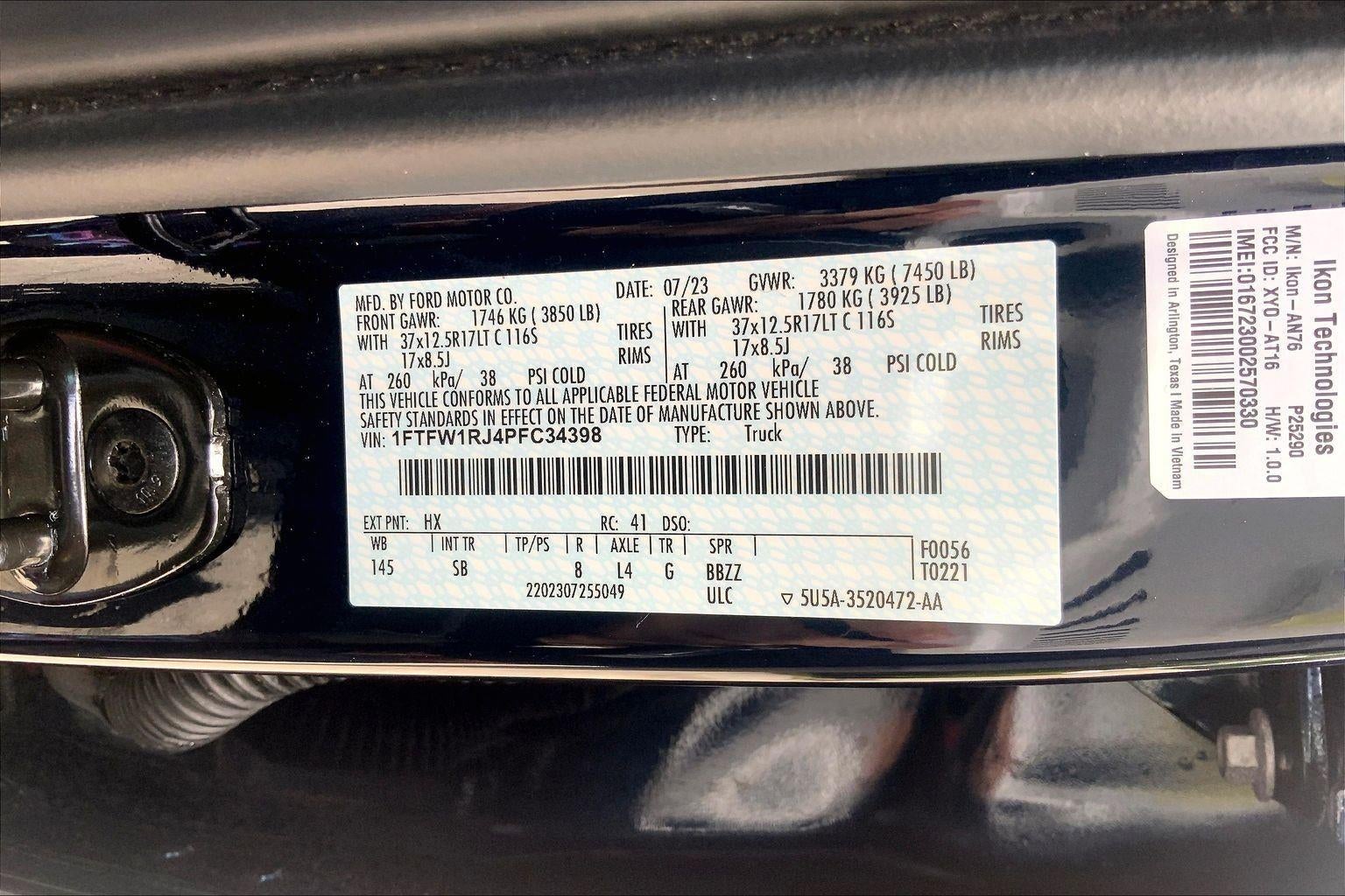 2023 Ford F-150 Raptor