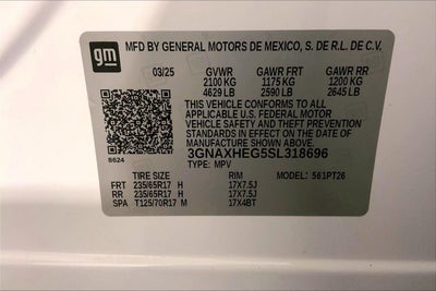 2025 Chevrolet Equinox LT