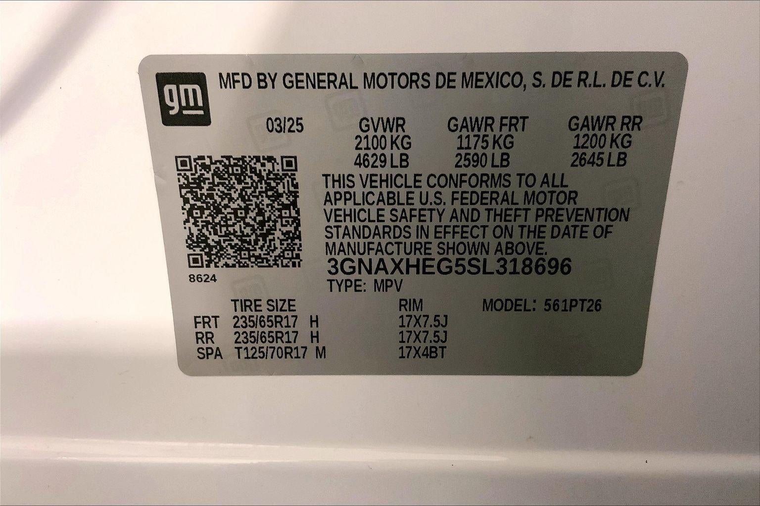 2025 Chevrolet Equinox LT