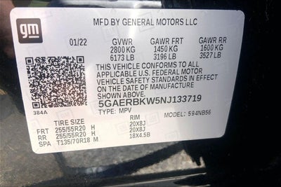 2022 Buick Enclave Essence