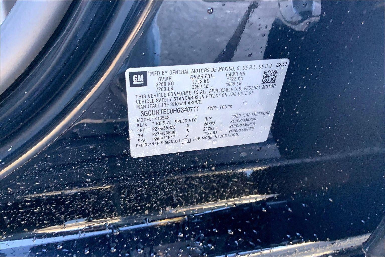 2017 Chevrolet Silverado 1500 High Country