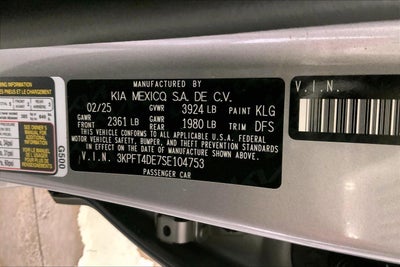 2025 Kia K4 LXS