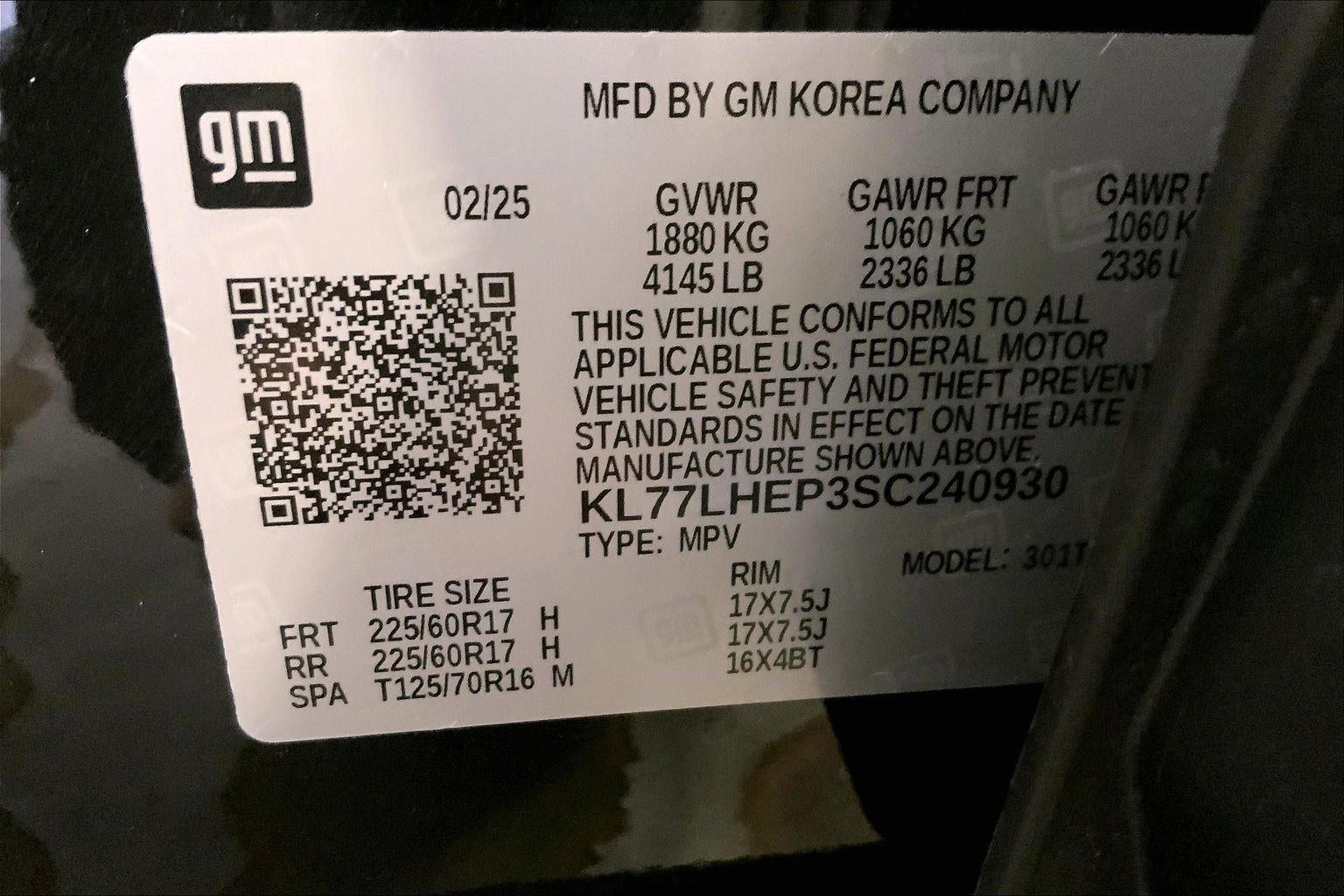 2025 Chevrolet Trax LT