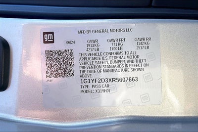 2024 Chevrolet Corvette Z06 3LZ