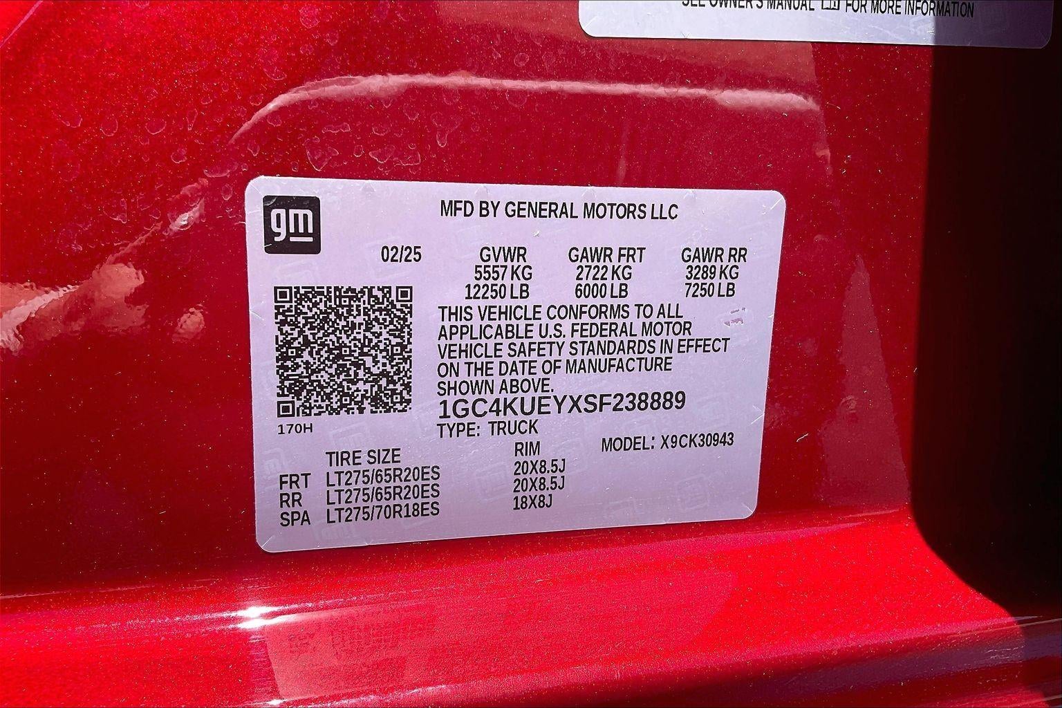 2025 Chevrolet Silverado 3500 HD LTZ