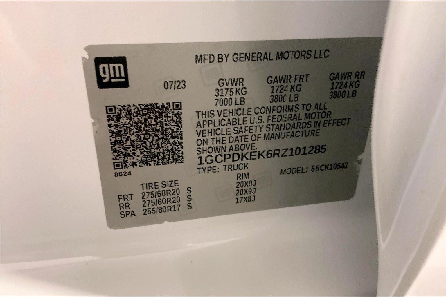 2024 Chevrolet Silverado 1500 LT (2FL)