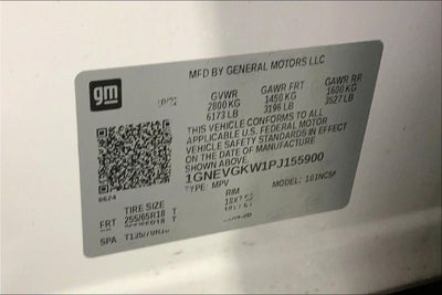 2023 Chevrolet Traverse LT Cloth