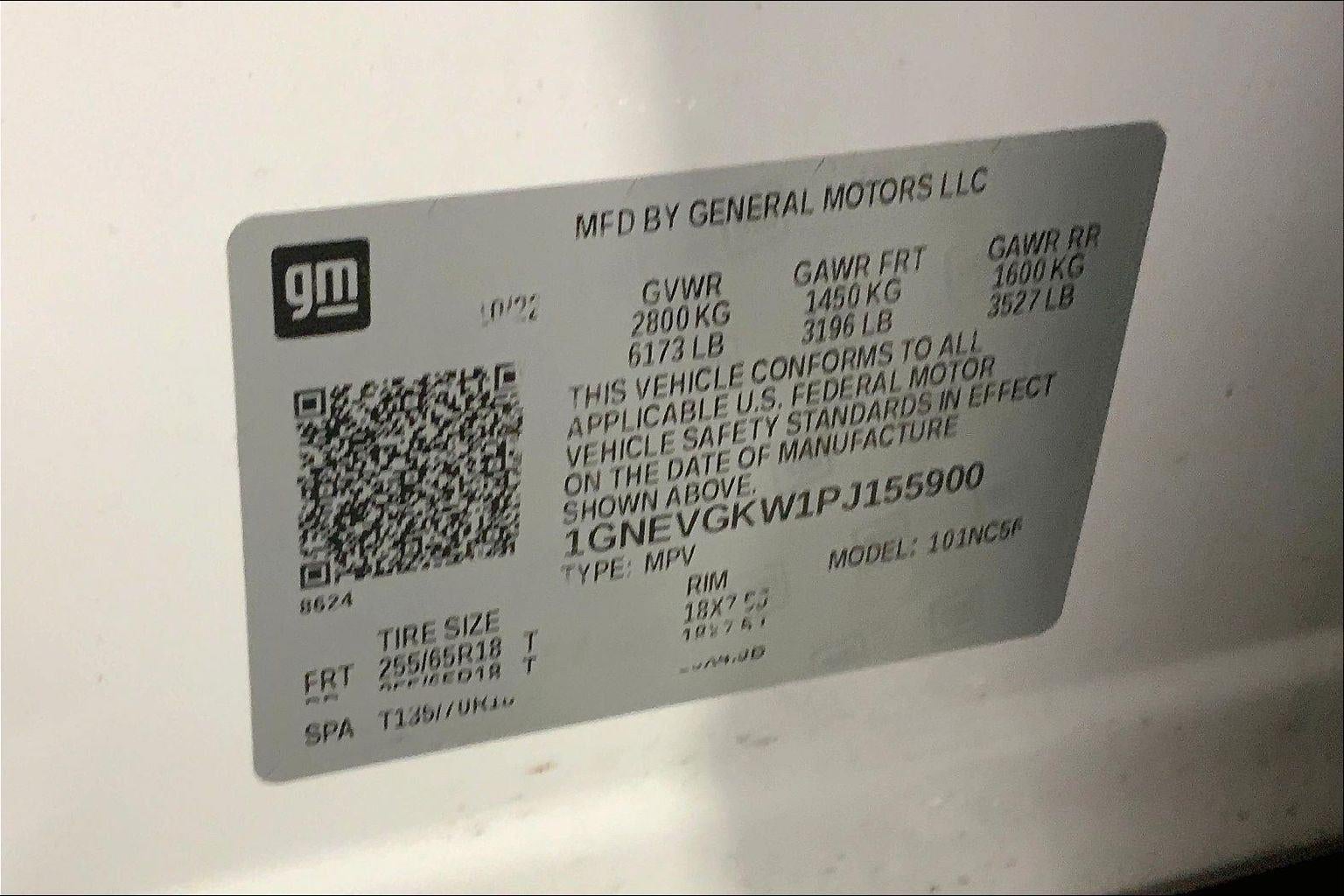 2023 Chevrolet Traverse LT Cloth