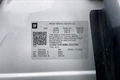 2019 Chevrolet Traverse LT Leather