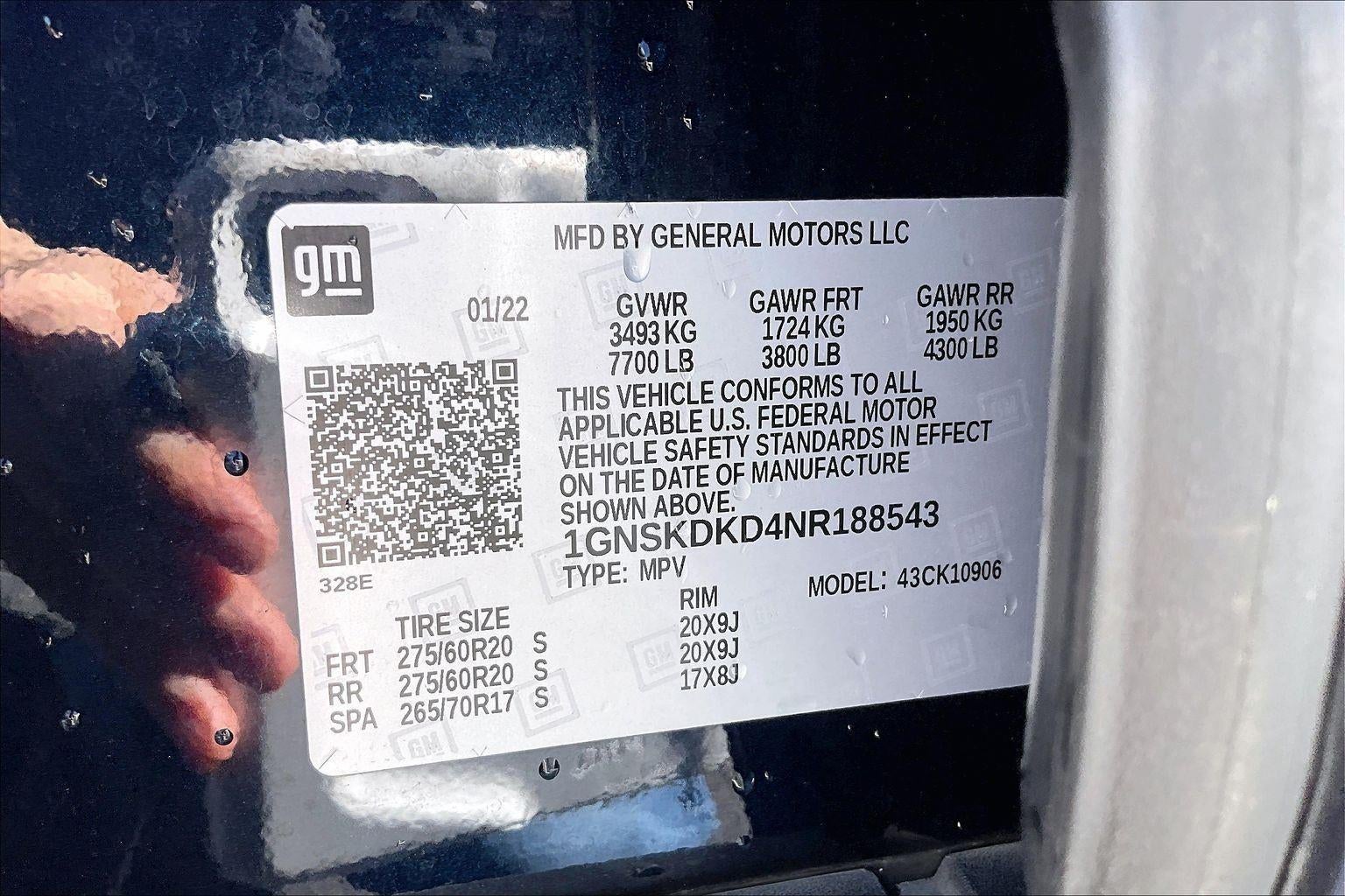 2022 Chevrolet Suburban Z71