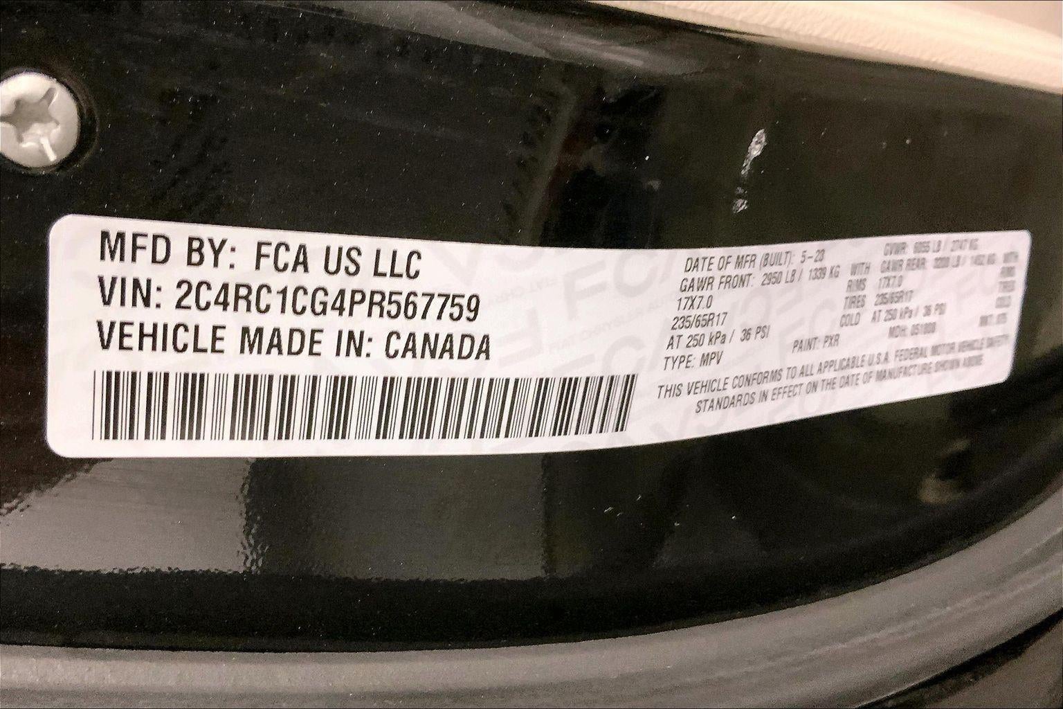 2023 Chrysler Voyager LX