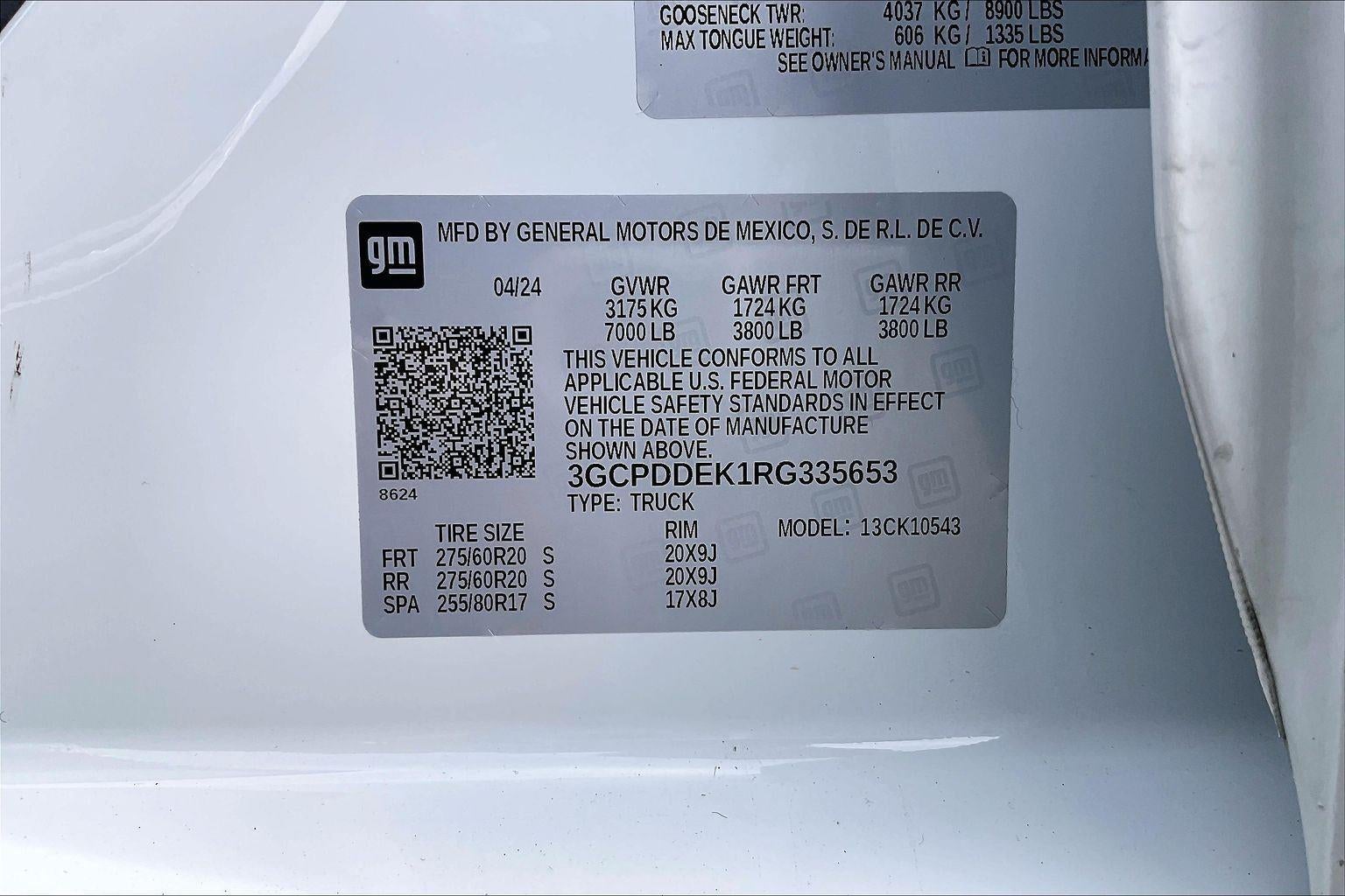 2024 Chevrolet Silverado 1500 LT