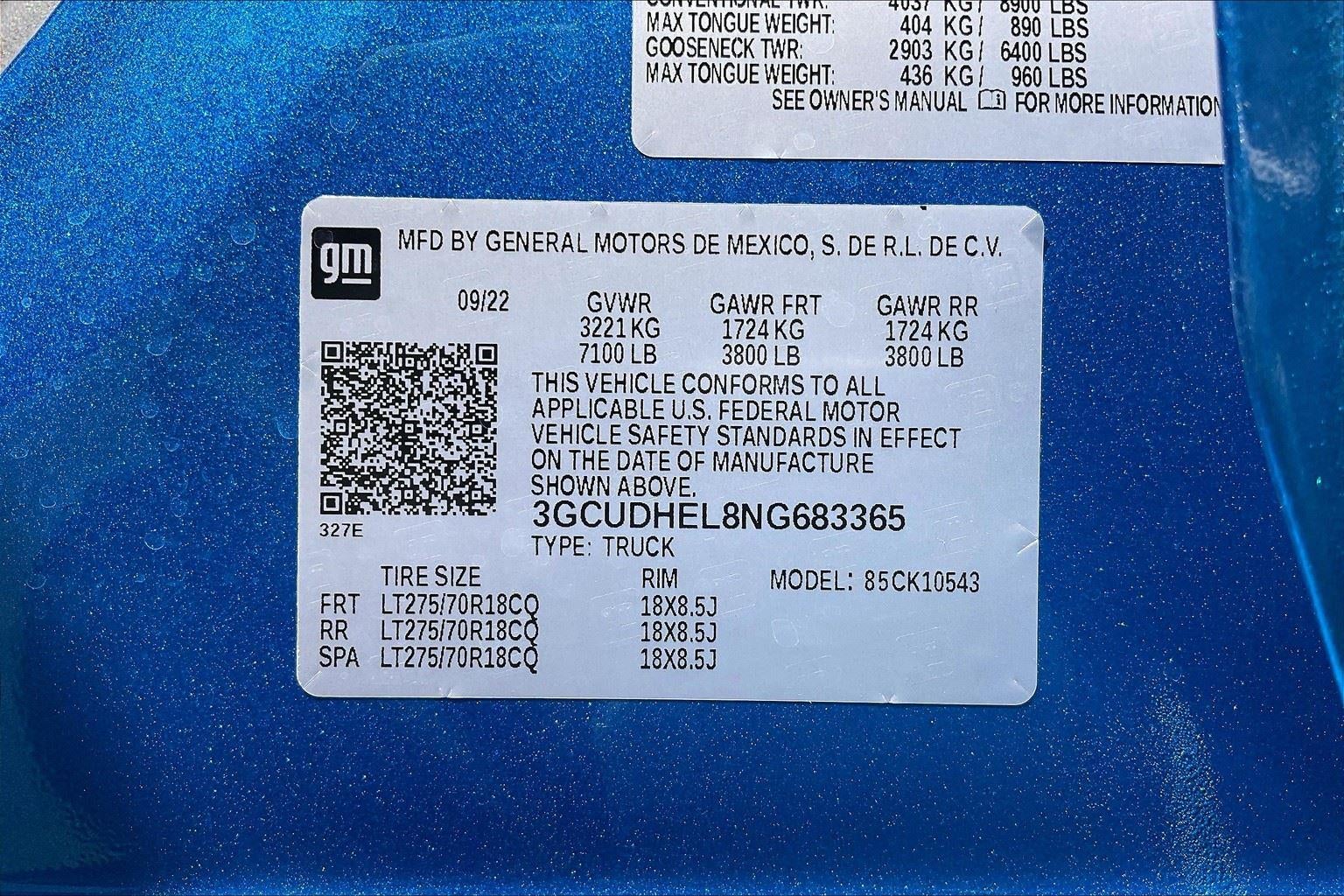 2022 Chevrolet Silverado 1500 ZR2