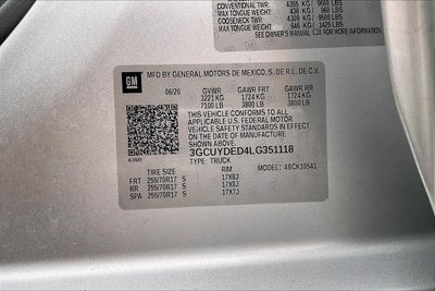 2020 Chevrolet Silverado 1500 LT