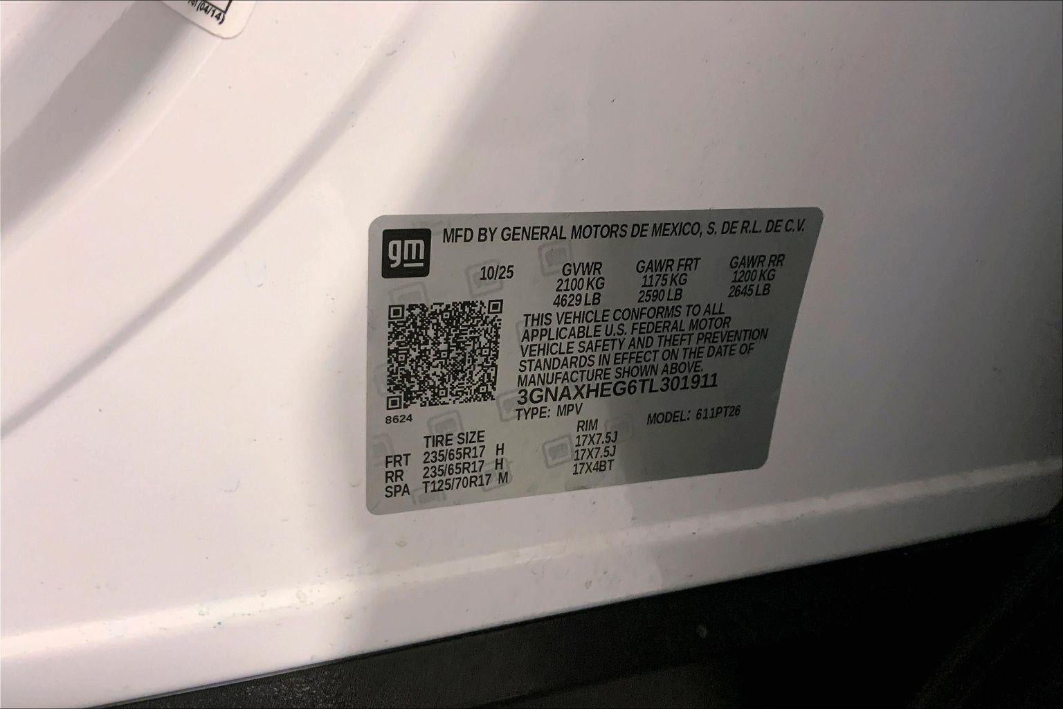 2026 Chevrolet Equinox LT