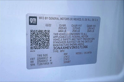2022 Chevrolet Equinox LS
