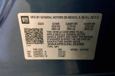 2025 Chevrolet Equinox LT